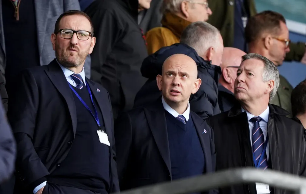 Arrival at Ibrox